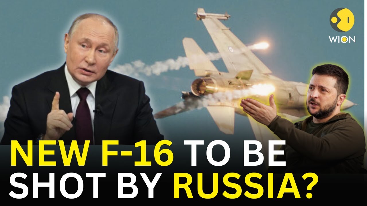 Russia-Ukraine War LIVE: Ukraine gets first F-16 with deadly NATO Missiles against Moscow | WION