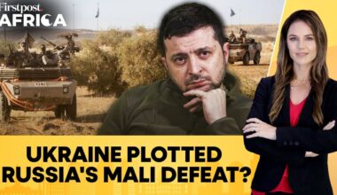 Ukraine Claims Plotting Attack On Russian "War Criminals" In Mali | Firstpost Africa