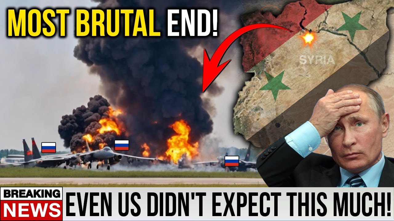 It's Direct Hit: Ukrainian forces BLOWN UP Russian military airport in Damascus! Putin Lost His Mind