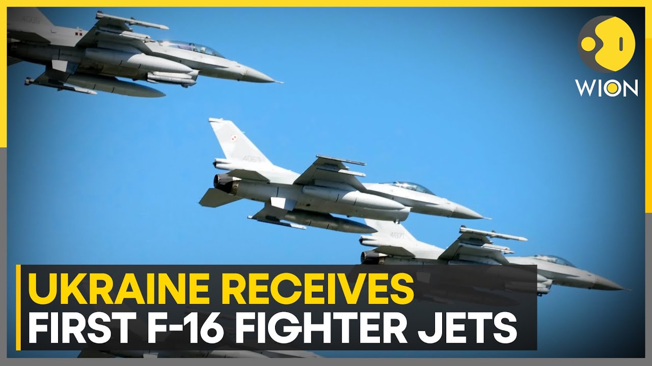 Ukraine receives first F-16 fighter jets to bolster defenses against Russia | WION