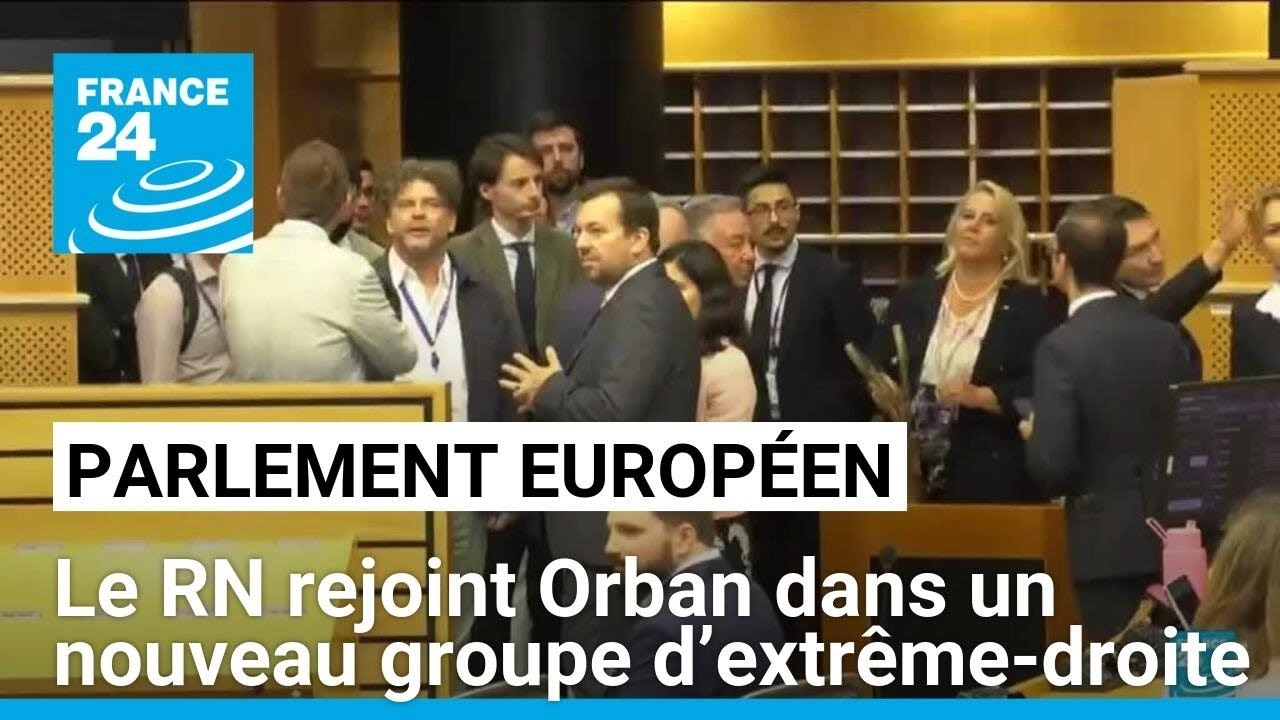 Parlement européen : le RN rejoint Viktor Orban dans un nouveau groupe d’extrême-droite