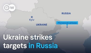 Ukraine claims attacks on Russian submarine, air base | DW News