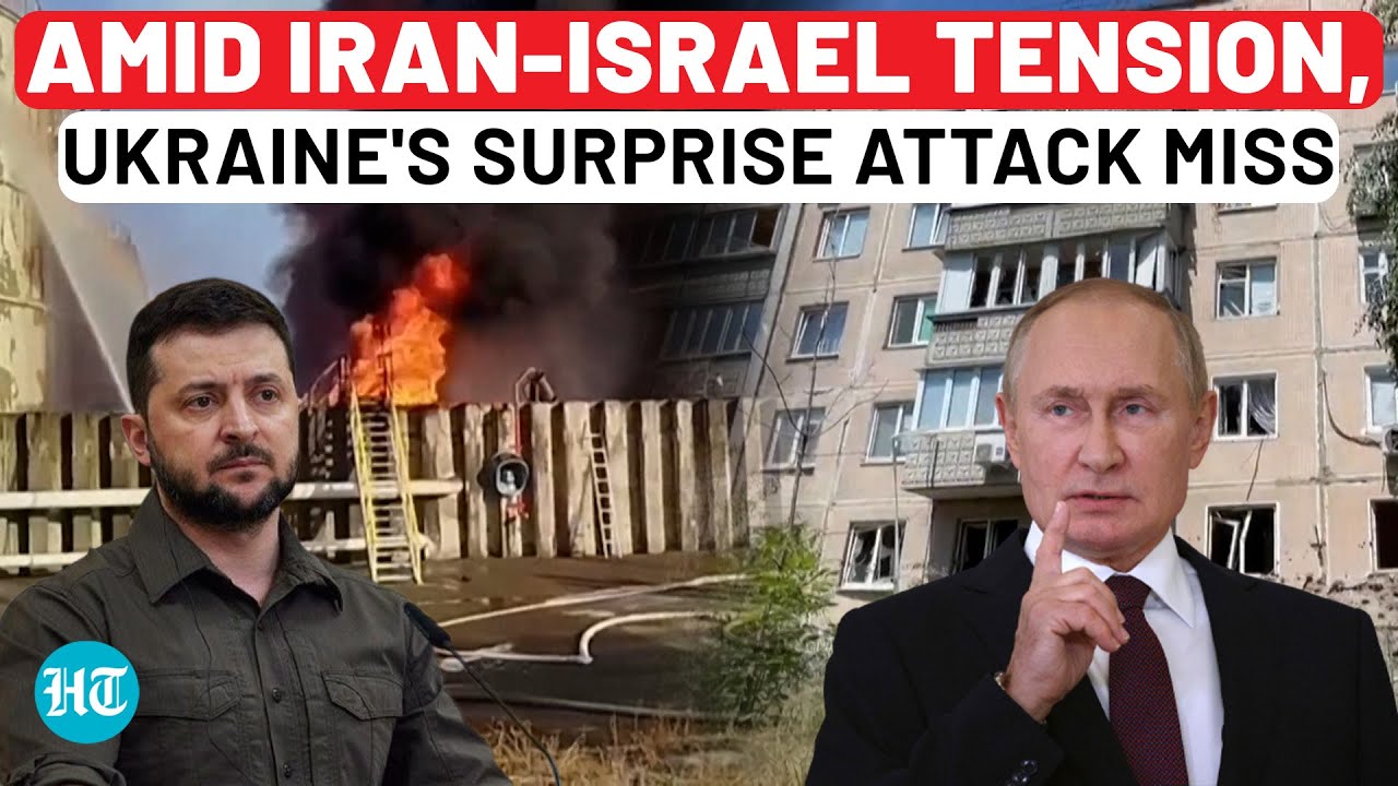 Amid Iran Vs Israel, Ukraine's Big Miss In Attack On Russia? Instead Of Target, Drones Crash Into…