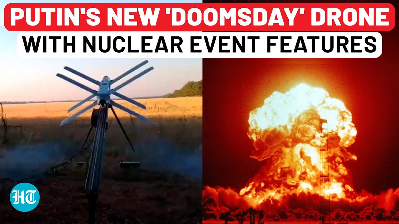 Putin's Nuclear Plan As Ukraine Gets F-16s: New 'Doomsday' Drone Features Explained | Russia