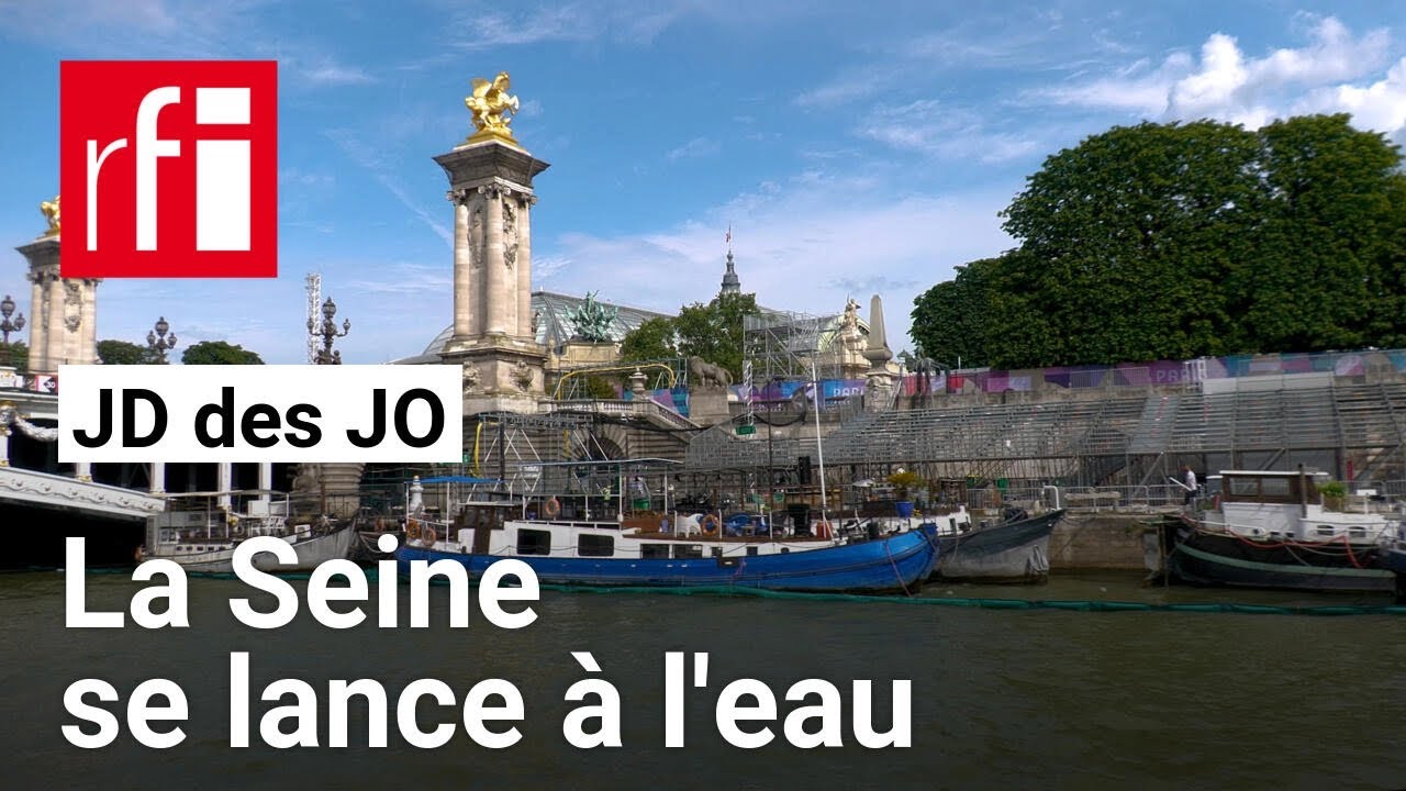 La Seine se lance à l’eau - Journal décalé des JO • RFI
