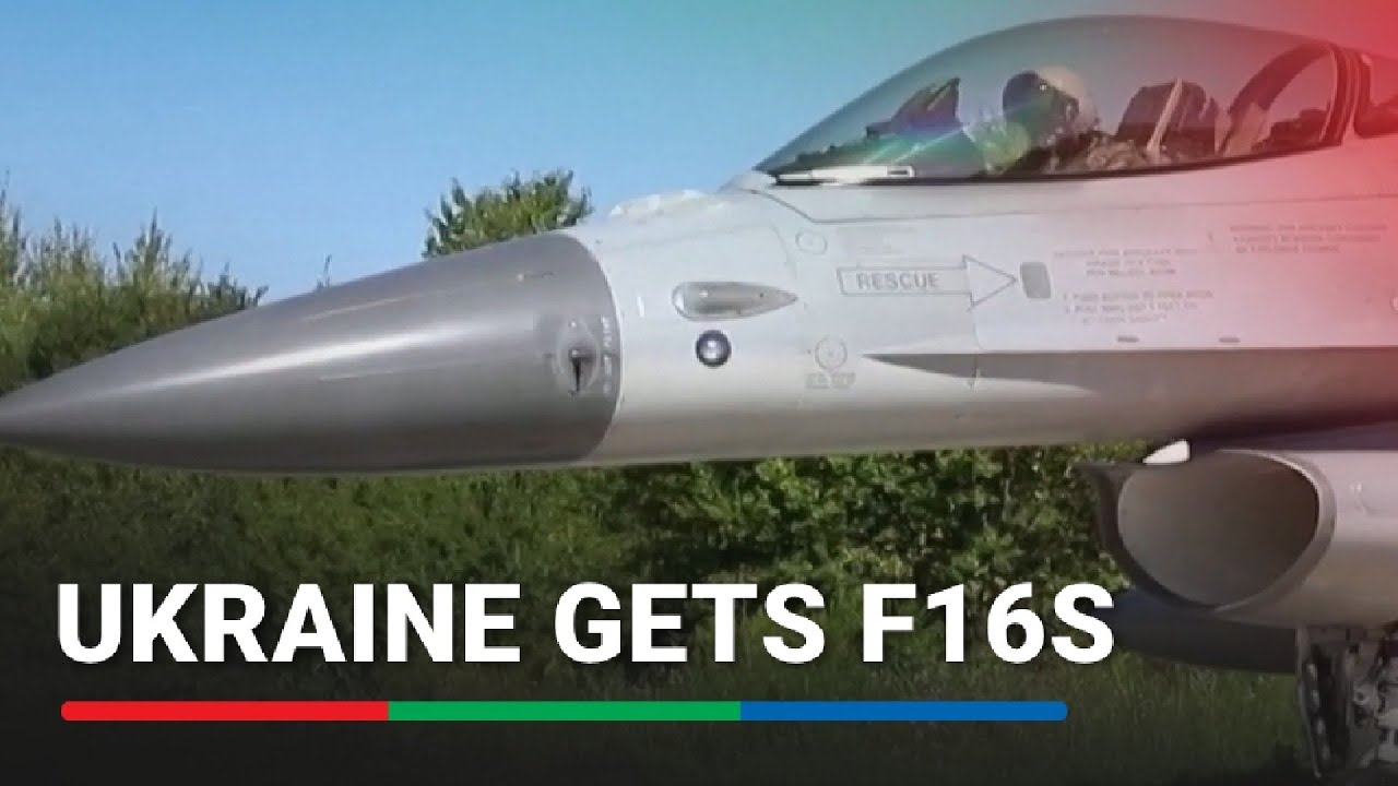 Ukraine gets long awaited F-16 fighter jets | ABS-CBN News