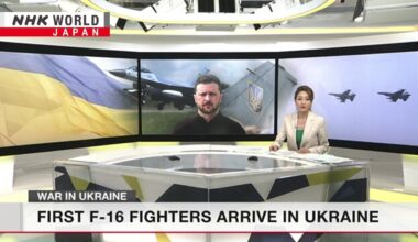 First F-16 fighters arrive in UkraineーNHK WORLD-JAPAN NEWS