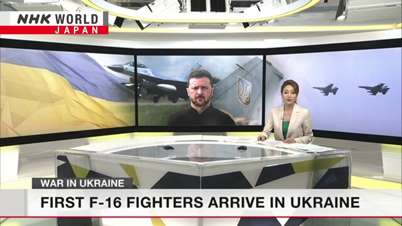 First F-16 fighters arrive in UkraineーNHK WORLD-JAPAN NEWS