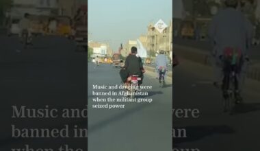 Taliban leaders filmed in Afghanistan dancing despite ban