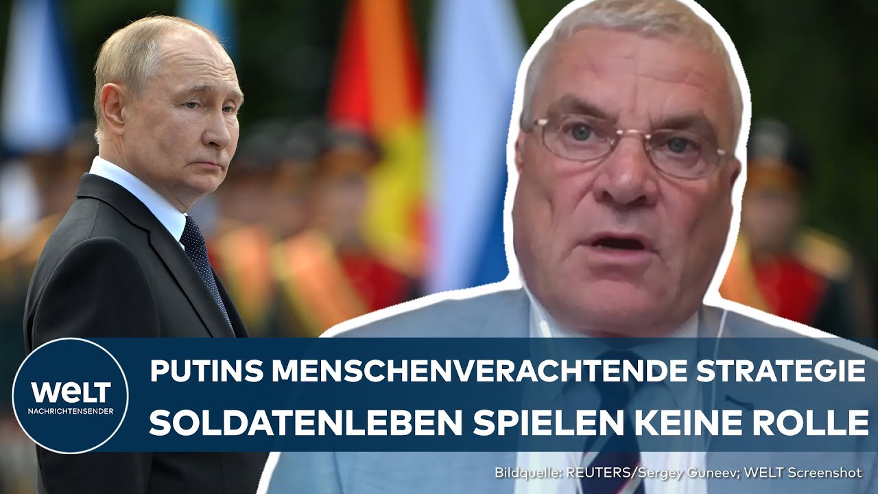 KRIEG IN DER UKRAINE: "Durchbruch – koste es, was es wolle" Putin nimmt große Verluste in Kauf