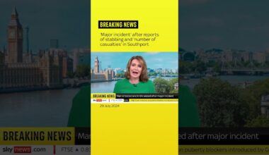 'Major incident' after reports of stabbing and 'number of casualties' in Southport