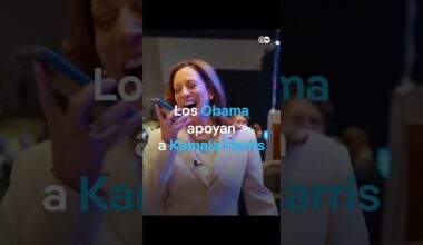 Los Obama respaldan a Kamala Harris