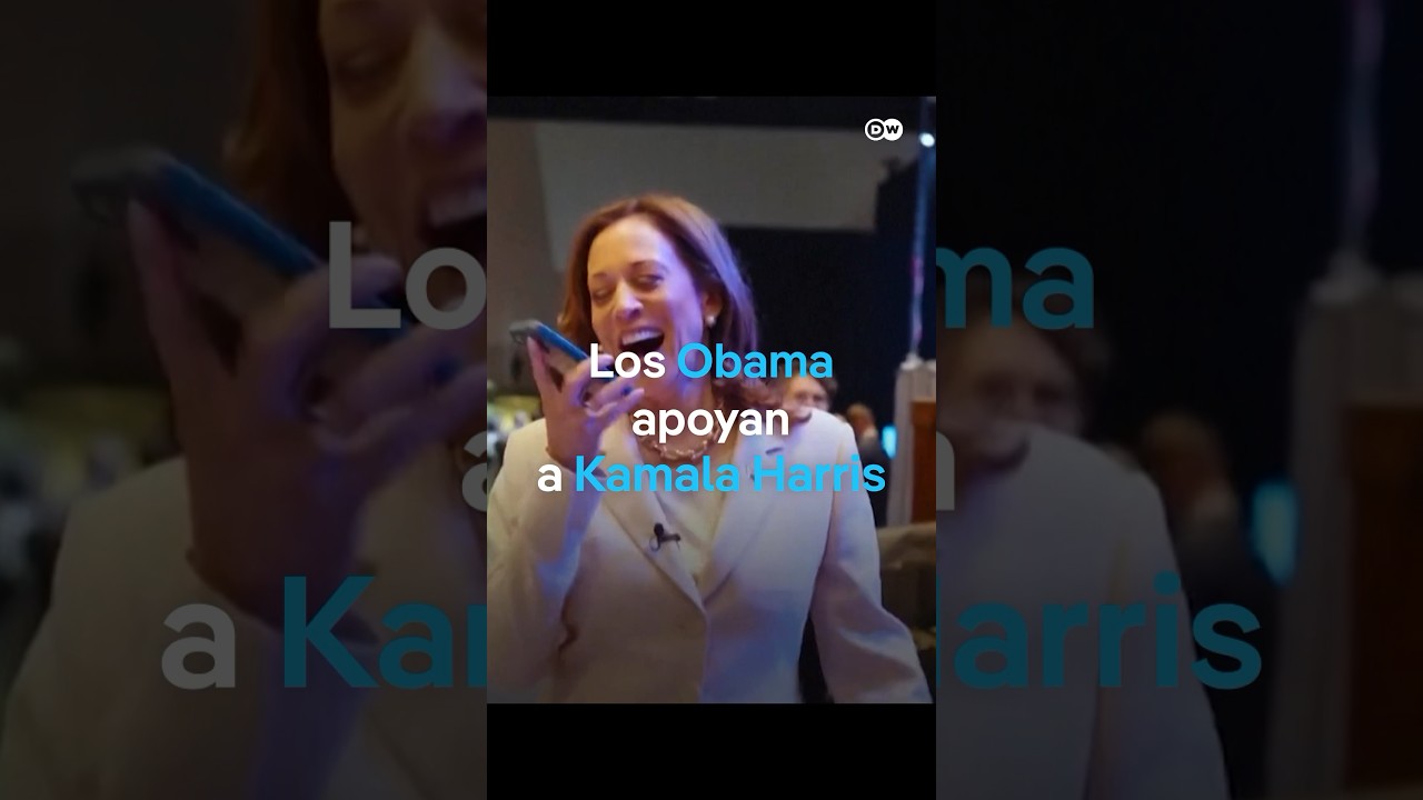 Los Obama respaldan a Kamala Harris