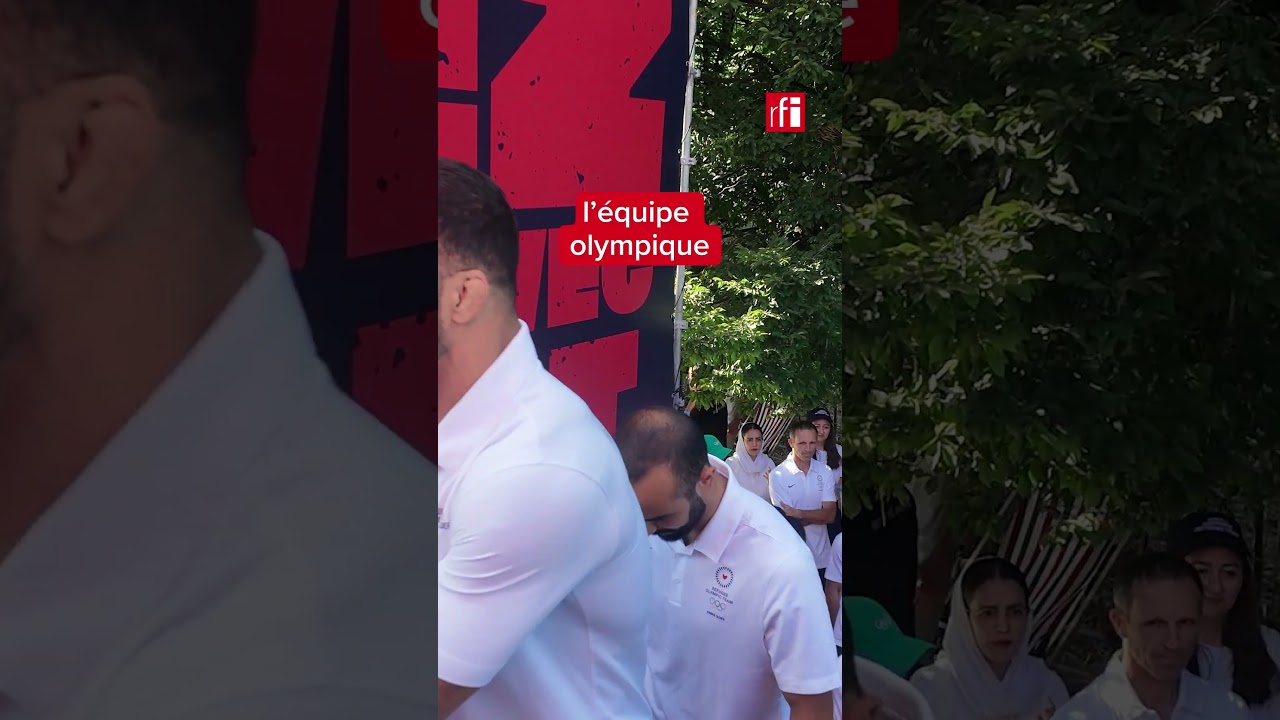 L'équipe olympique des réfugiés  #paris2024 #eor #réfugiés • RFI