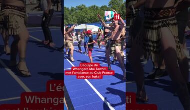 Whāngārā Mai Tawhiti au Club France #Whangarawmaitawhiti #haka #māori • RFI