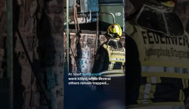 Hotel part-collapses in western Germany causing injury and deaths | DW News