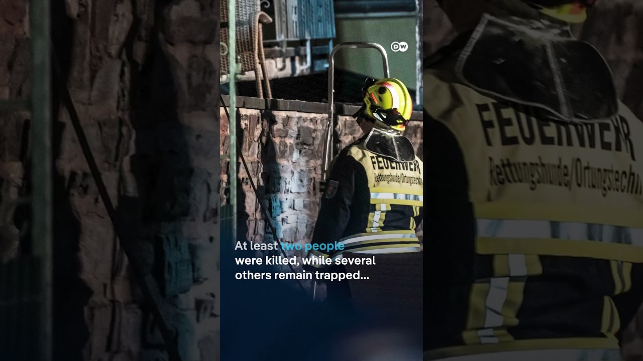 Hotel part-collapses in western Germany causing injury and deaths | DW News
