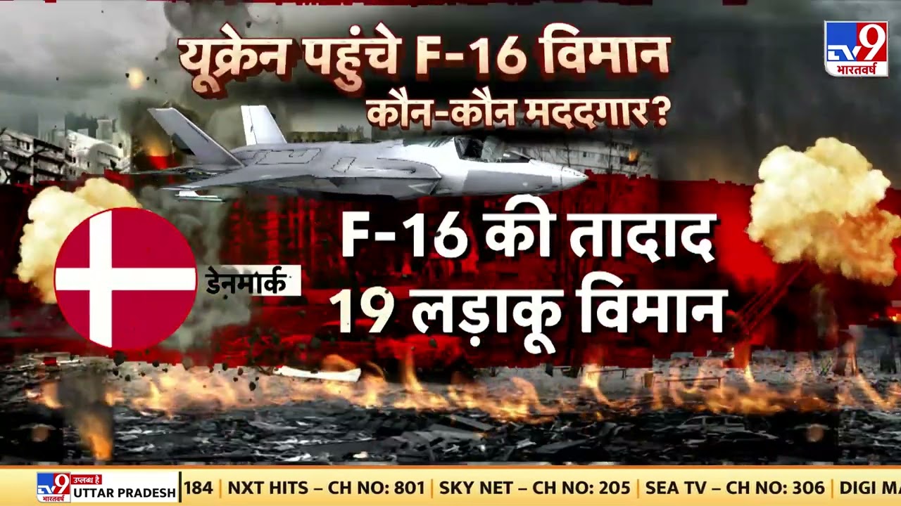 Russia Ukraine War : यूक्रेन में F-16 की दस्तक...US फाइटर बनेगा 'गेमचेंजर'? Netanyahu | Biden