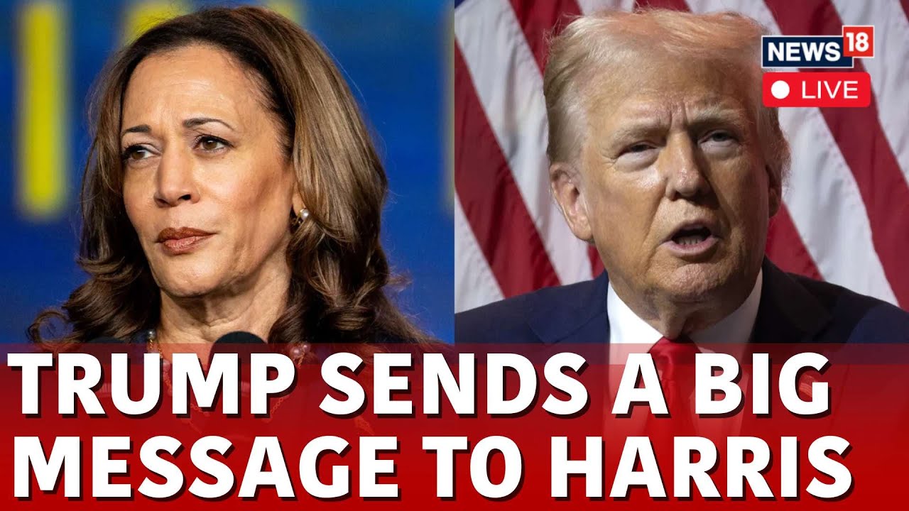 Trump Latest News LIVE | Trump Vs Harris Ahead of US Elections 2024 | Trump Speech LIVE | N18G