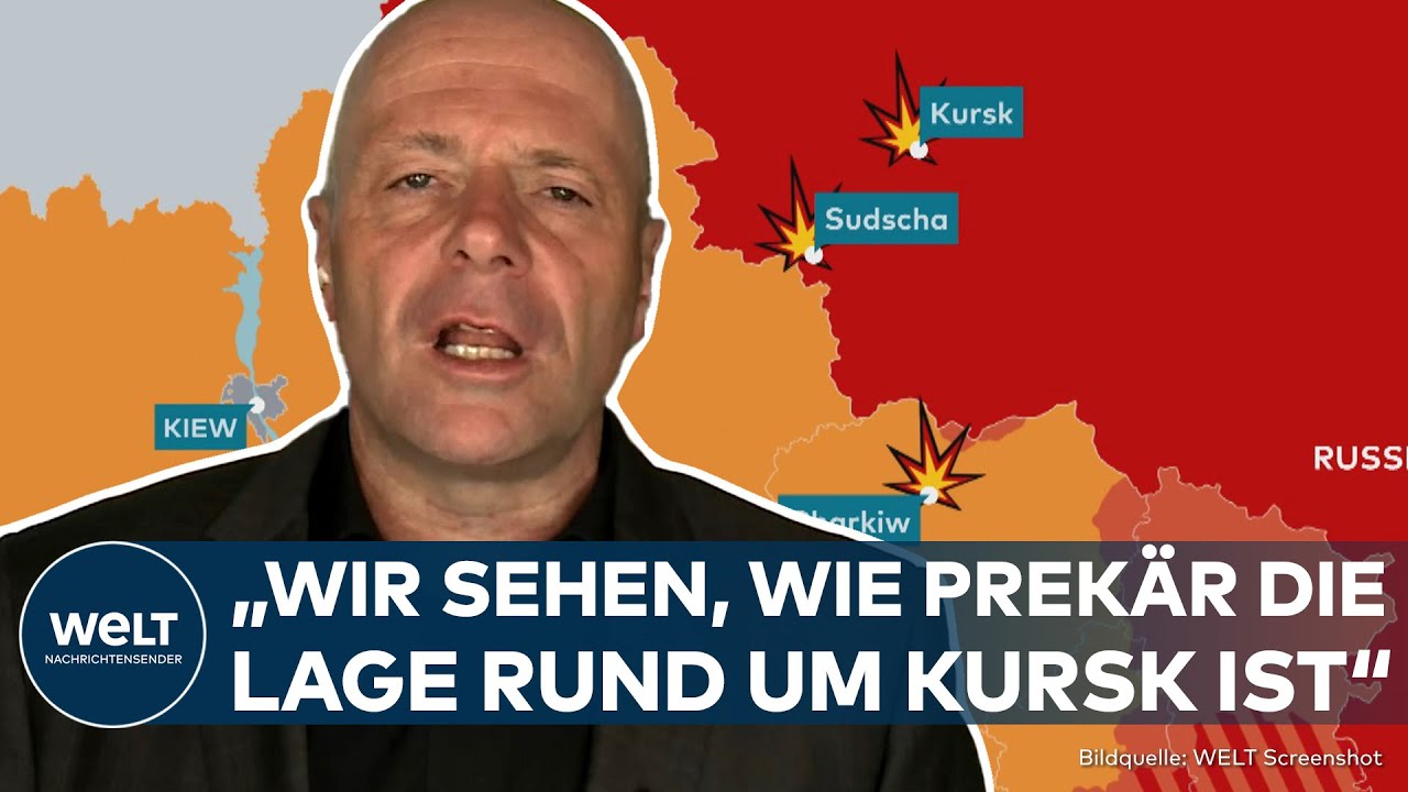 UKRAINE-KRIEG: Faustpfand gegen Russland? Eine Anlage in Kursk könnte das Ziel der Truppen sein