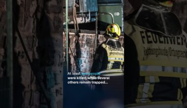 Hotel part-collapses in western Germany causing injury and deaths | DW News