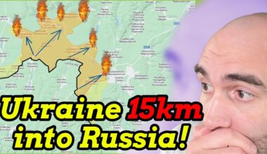 Report: Ukrainians Push 15km Into Russian Territory!