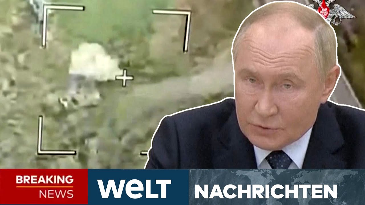 RUSSLAND: Ausnahmezustand! Boden-Truppen der Ukraine stürmen bei Kursk vor | WELT LIVESTREAM