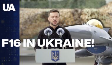 F16 in Ukraine! Zelenskyy Presented the Planes on Air Force Day