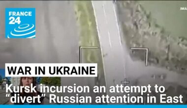 Ukraine's Kursk incursion an attempt to “divert” Russian attention in East • FRANCE 24 English