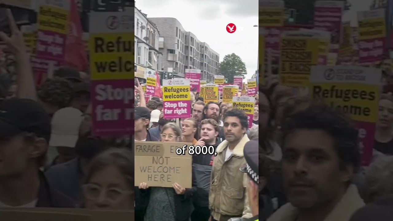 Walthamstow fights back against the far-right #shorts