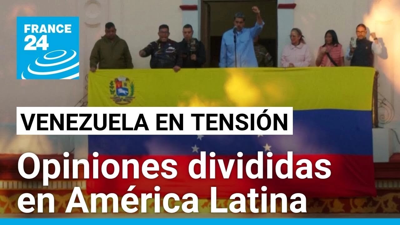 División en América Latina tras ratificación de victoria de Maduro • FRANCE 24 Español