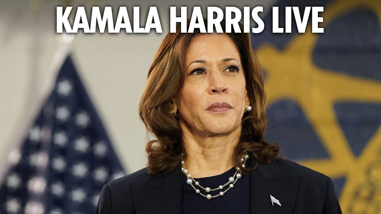 Watch live as Kamala Harris takes Presidential campaign to Detroit