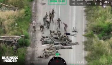Ukraine Releases Video Of Russian Troops Surrendering After A Surprise Attack | Insider News