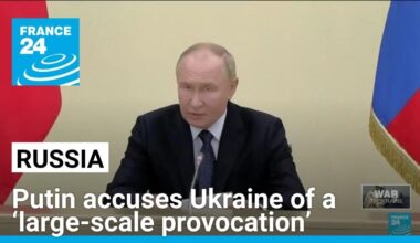 Putin accuses Ukraine of a ‘large-scale provocation’ as troops cross into Russia's Kursk region