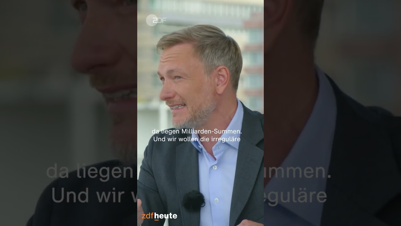 Lindner: "Wollen, dass Menschen arbeiten" | #shorts #short #nachrichten #fdp #arbeit