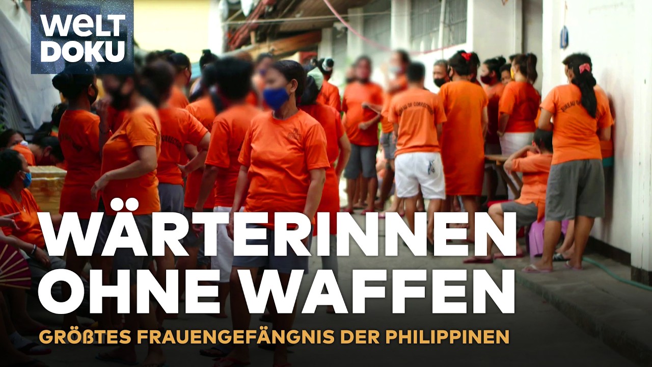 FRAUENKNAST IN MANILA: Überfüllung, Gewalt und Wärterinnen ohne Waffen | WELT HD Doku