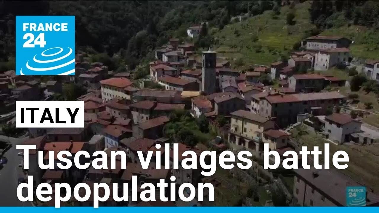 'Growth and dynamism': Tuscan villages battle depopulation • FRANCE 24 English