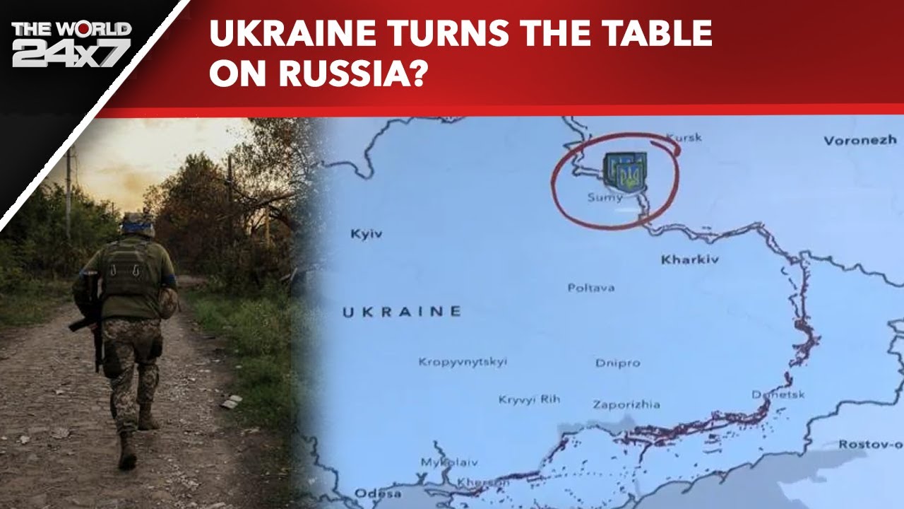 Ukraine Invade Kursk | How 1,000 Ukraine Troops Entered 30 Km Into Russia, What They Plan Next