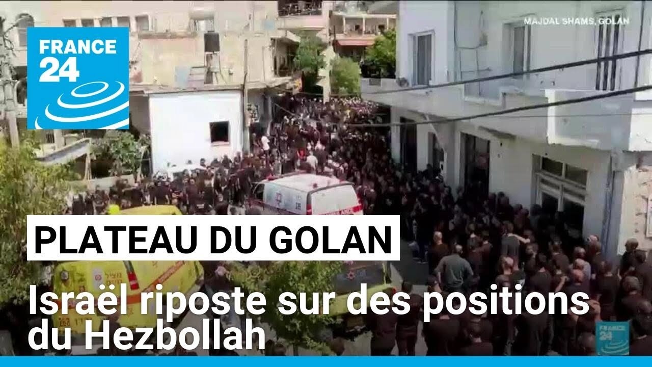 Israël commence sa riposte au tir de roquette lancé depuis le Liban sur le plateau du Golan