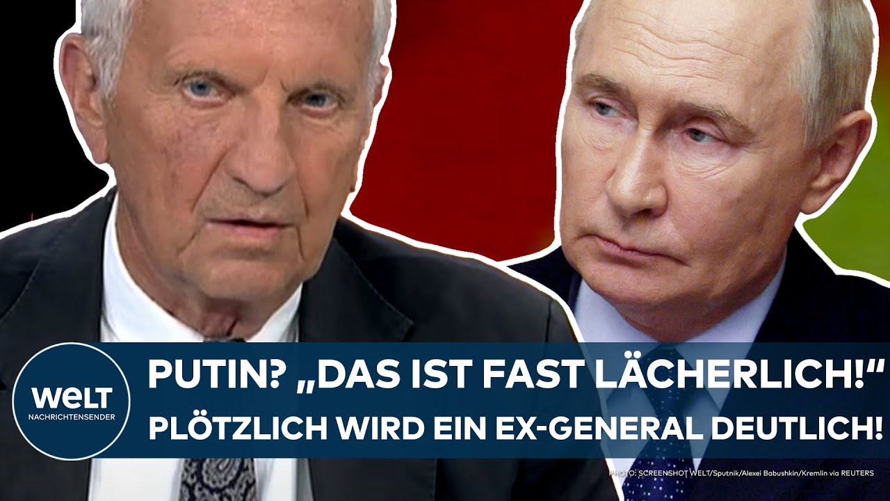 UKRAINE-KRIEG: Putin-Reaktion? "Das ist fast lächerlich" Plötzlich wird ein Ex-General sehr deutlich