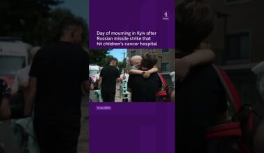 Day of Mourning in Kyiv after deadly Russian missile strike that hit children's cancer hospital