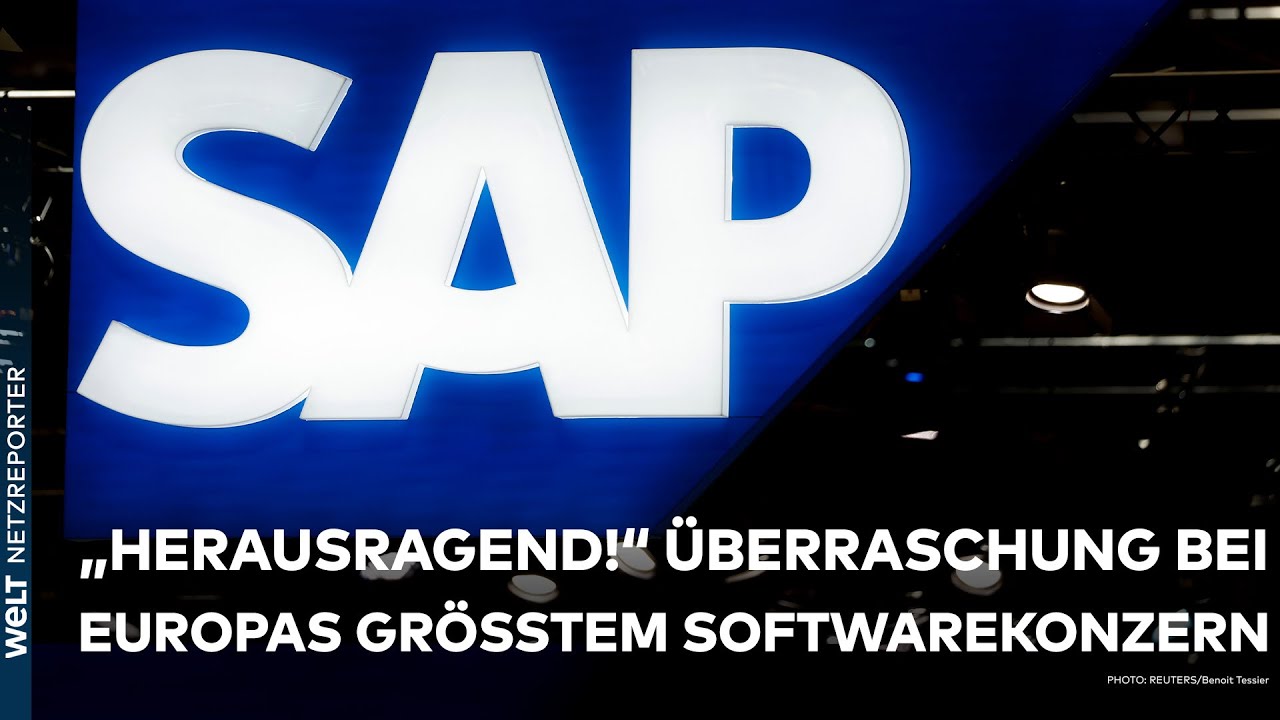 SAP: "Herausragend!" Überraschung beim größten Softwarekonzern in Europa!