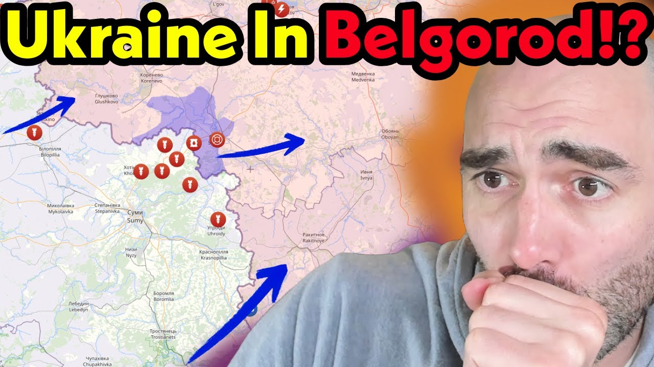 Ukraine Marching Through Kursk! Units in BELGOROD!