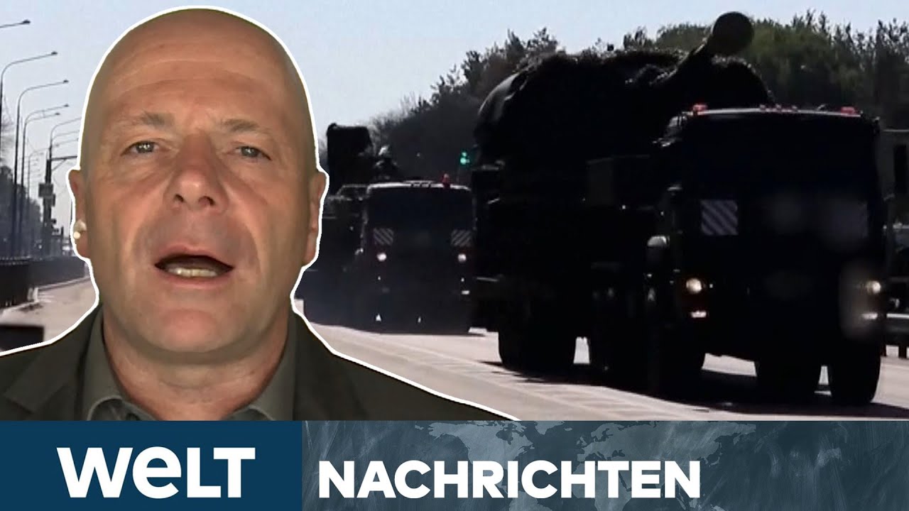PUTINS KRIEG: Massive Gegenoffensive! Russland verlegt Truppen wegen Kursk-Einmarsch I WELT STREAM