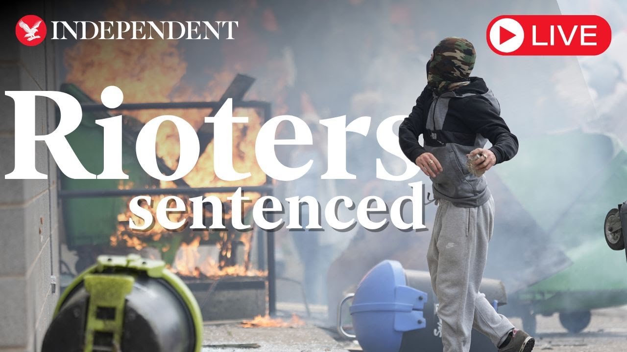 Live: Sentencing of Liverpool rioters televised from court in rare livestream