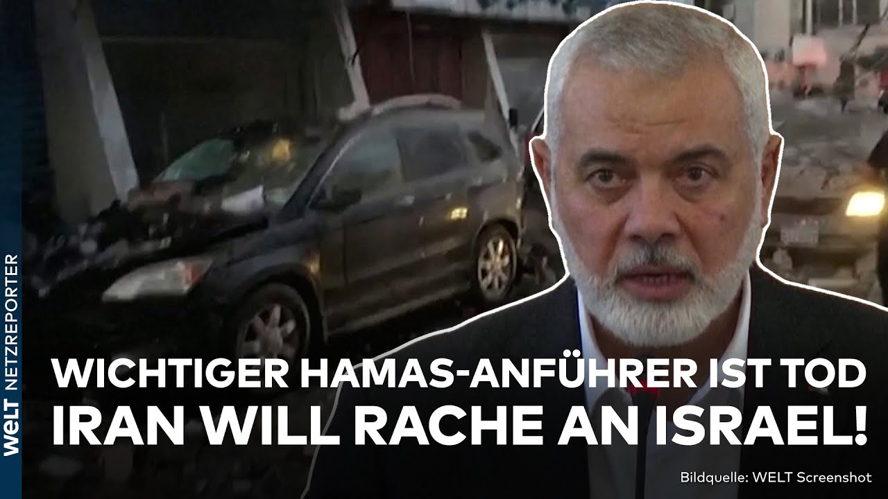 PULVERFASS NAHOST: Wichtiger Hamas-Führer stirbt bei Angriff im Iran! Teheran droht Israel mit Rache