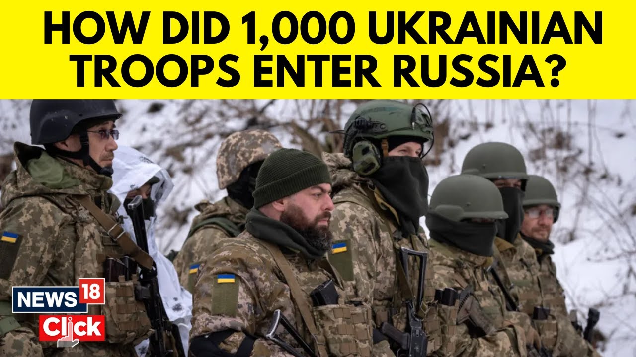Russia: Troops Are Fighting To Push Back Ukrainian Forces After Cross-Border Kursk Incursion | N18G