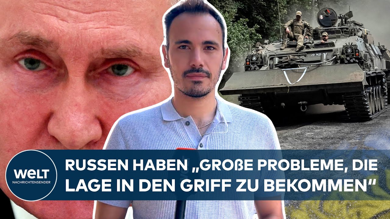 INVASION DER UKRAINE: „Reaktion der Russen zeigt, dass sie große Probleme haben“