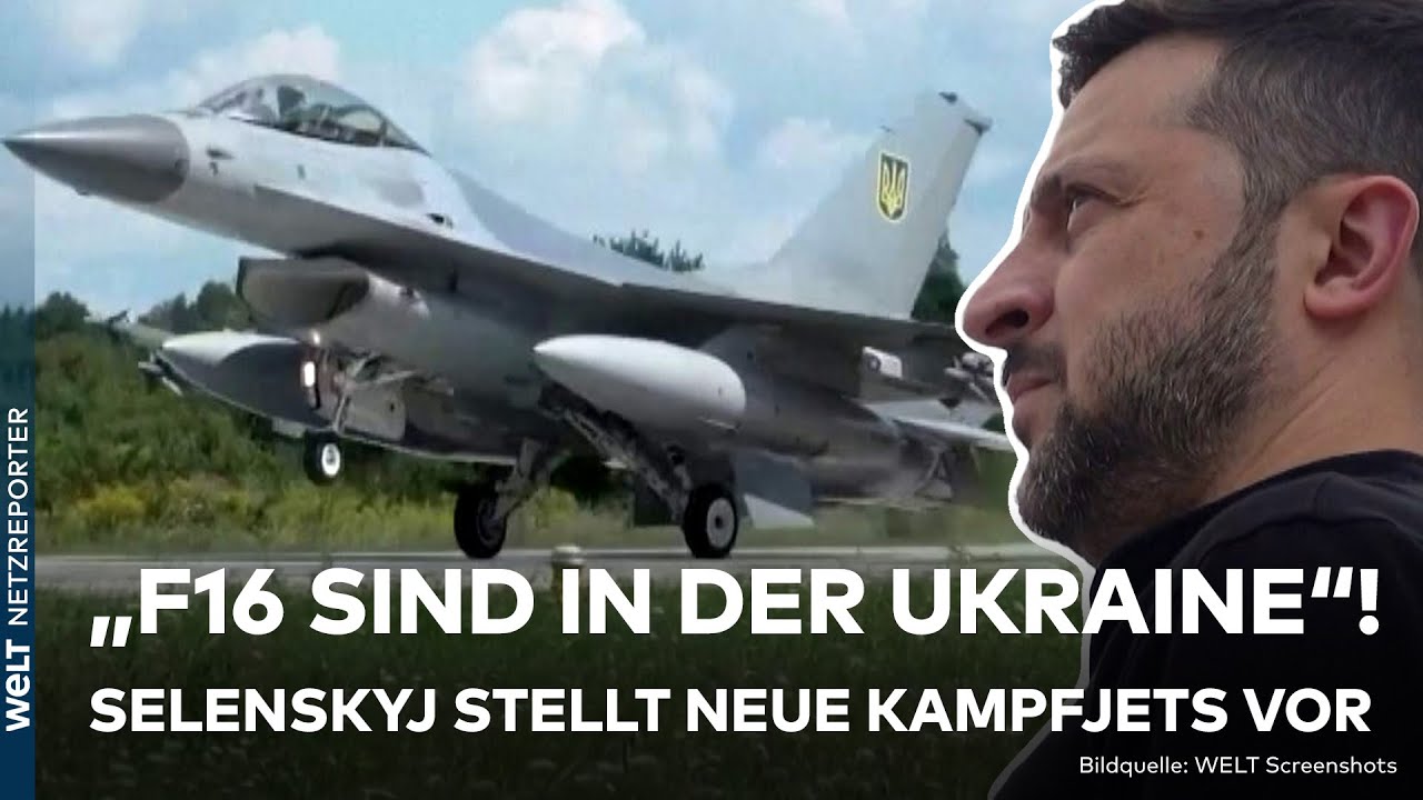 PUTINS KRIEG: F16 da! Kampfjets "beflügeln Abwehrkampf" der Ukraine – Wie reagiert der Kreml-Chef?