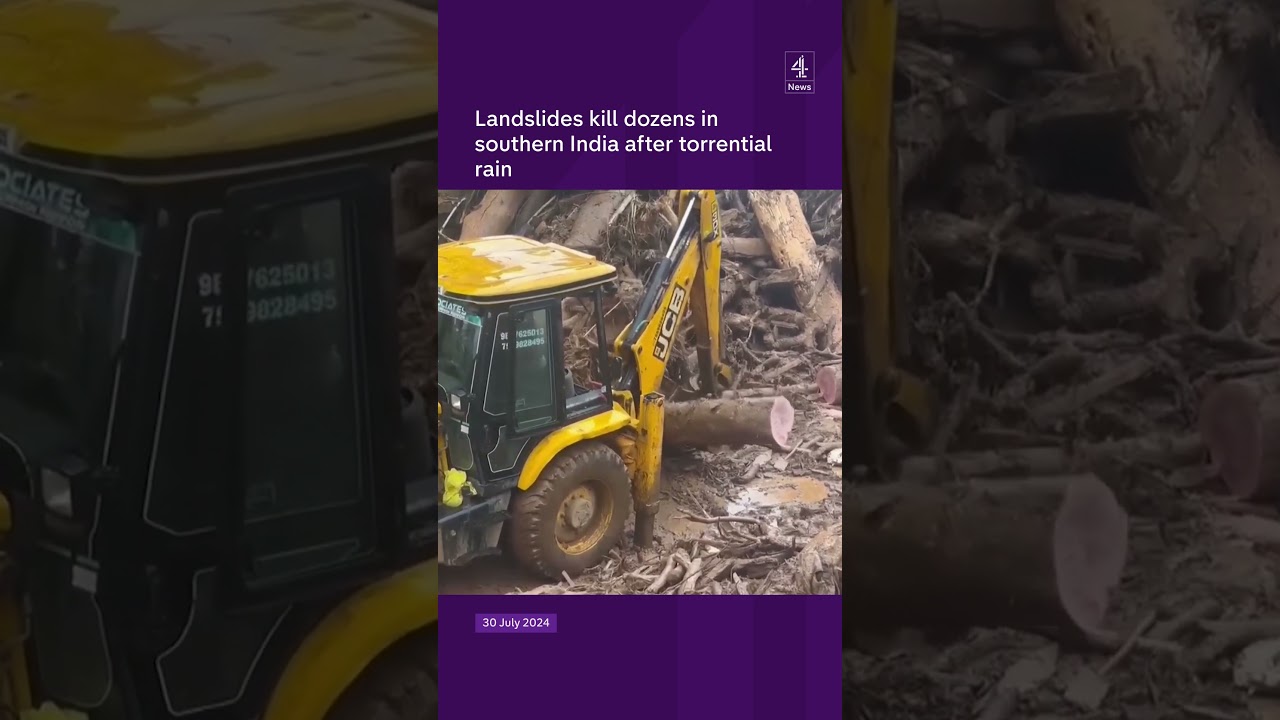 Landslides leave dozens dead in India